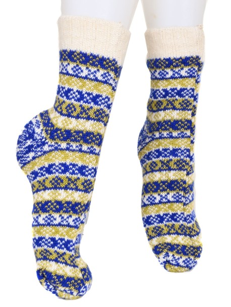 Дамски зимни вълнени чорапи