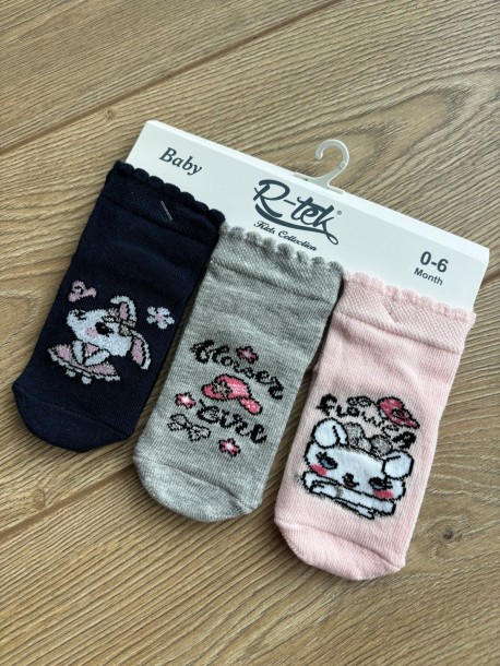 Бебешки чорапи от 0 до 3 месеца