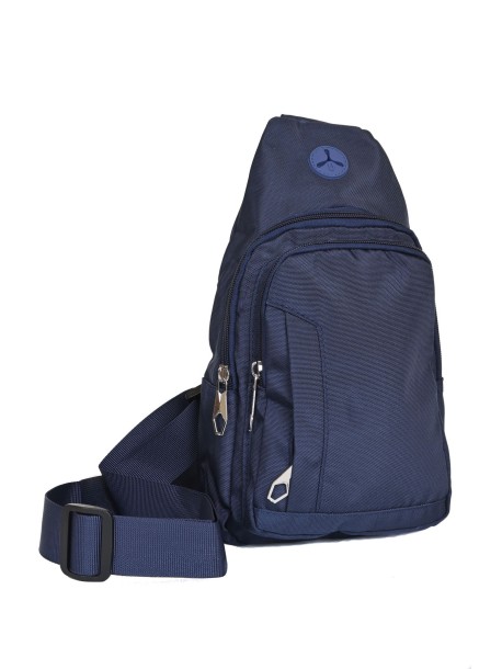 Мъжка чанта през рамо - Синя