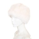 Класическа зимна шапка за жени - бяла