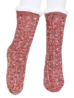 Дебели Термо чорапи - червени