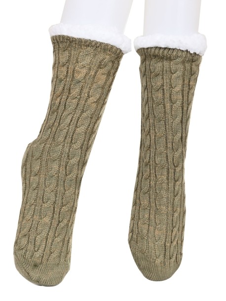 Дебели Термо чорапи - зелени