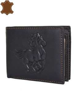 Луксозен портфейл за мъже в кафяв цвят