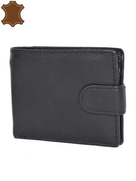 Елегантен мъжки портфейл от естествена кожа