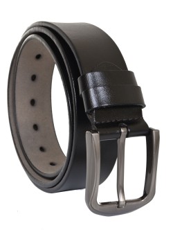 Класически мъжки колан с метална тока