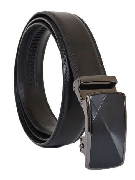 Мъжки колан естествена кожа с механизъм