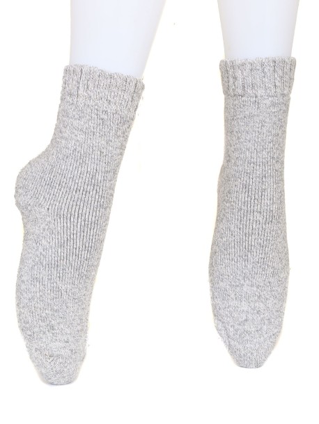 Детски вълнени чорапи - светло сиви