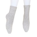 Детски вълнени чорапи - светло сиви