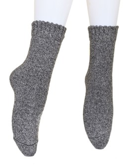 Детски вълнени чорапи - тъмно сиви