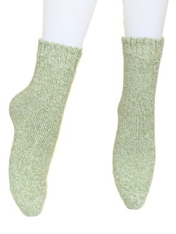 Детски вълнени чорапи - зелени