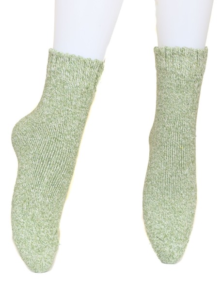 Детски вълнени чорапи - зелени