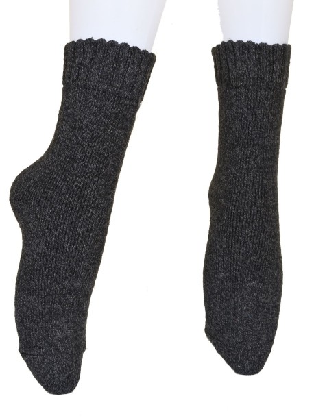 Детски вълнени чорапи - черни