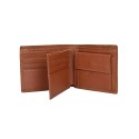 Луксозен портфейл за мъже в светло кафяв цвят