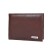Мъжко портмоне с раздели за карти и монетник - Кафяво