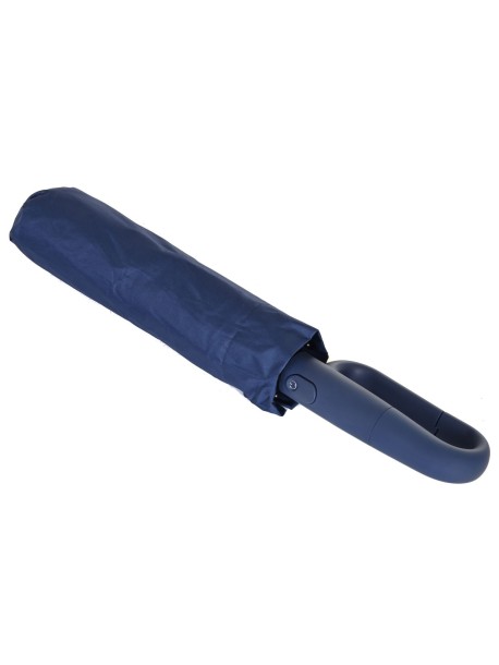 Син ветроустойчив чадър