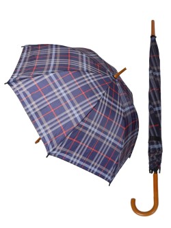 Чадър за дъжд на каре - Син цвят