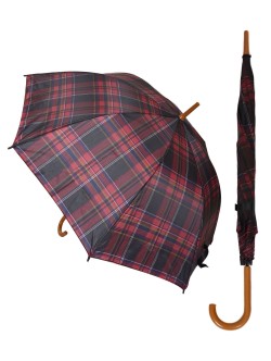 Чадър за дъжд на каре - Черен цвят