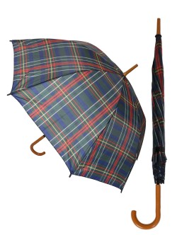 Чадър за дъжд на каре - Зелен цвят