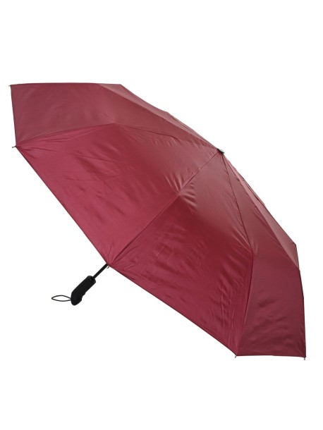 Сгъваем автоматичен чадър в червен цвят