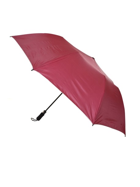 Червен несгъвем чадър