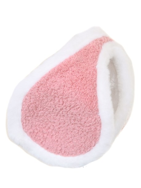 Зимни наушници в розово