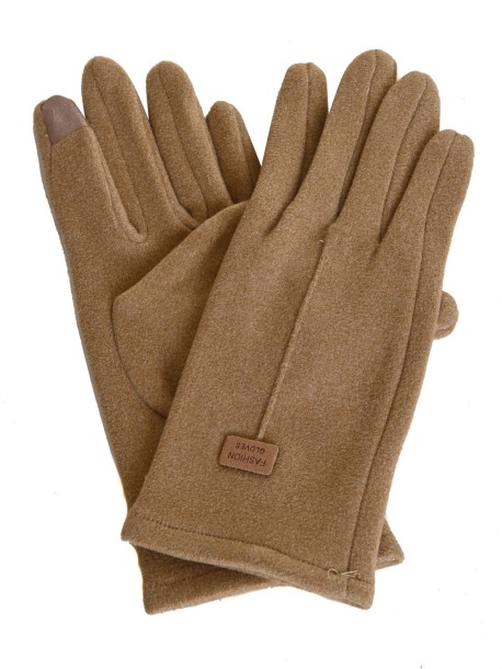 Кафяви дамски ръкавици