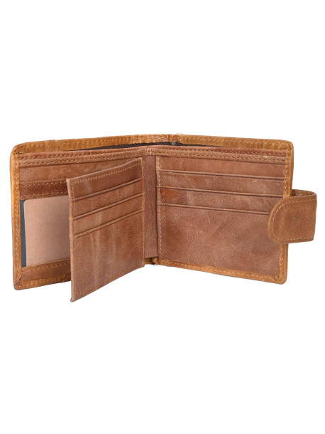 Мъжко портмоне от естесвена кожа с гравиран Орел | Vodo.bg