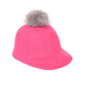 Детска зимна шапка с козирка - Розова | Vodo.bg
