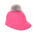 Детска зимна шапка с козирка - Розова | Vodo.bg