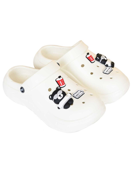 Мъжки бели гумени чехли | Vodo.bg