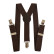 Кафяви бебешки тиранти