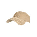 Кежуал дънкова шапка - бежова