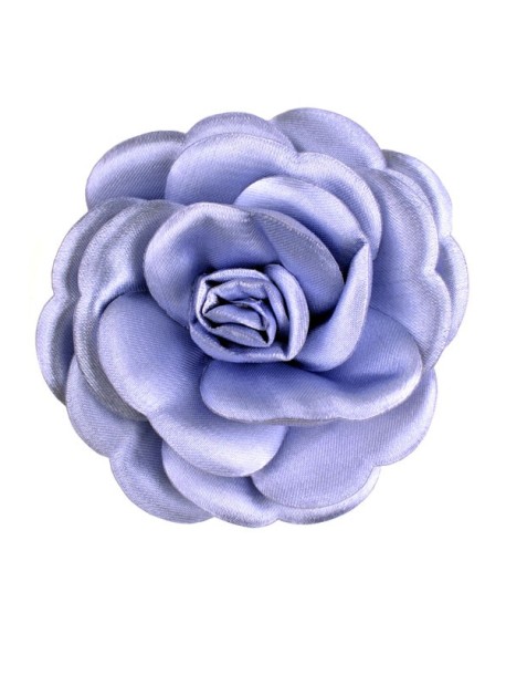 Лилава брошка Роза