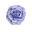 Лилава брошка Роза