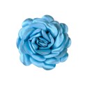 Синя сатенена роза