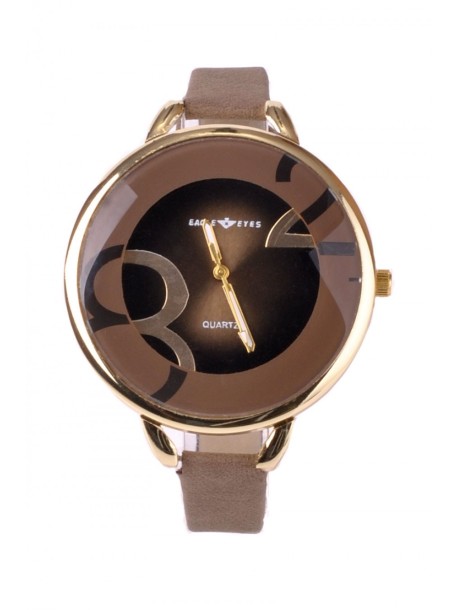 Дамски часовник Деви кафяво V0155