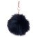 Черен помпон за шапка 1