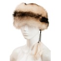 Шапка от естествен косъм - лисица