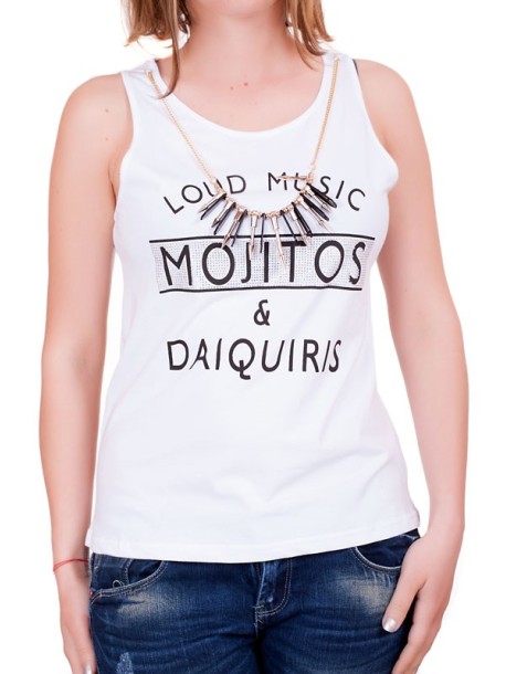 Бял потник Mojitos