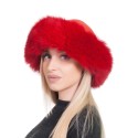 Дамки калпак лисица - червен
