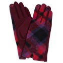 Дамски ръкавици Каре - бордо