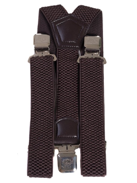 Луксозни тиранти - кафеви