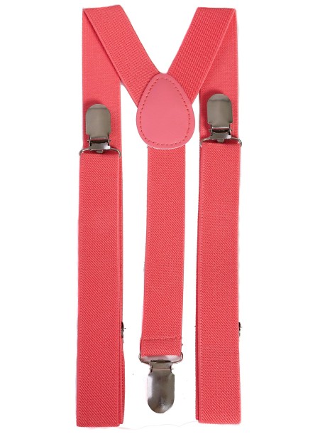 Дамски тиранти - цвят корал