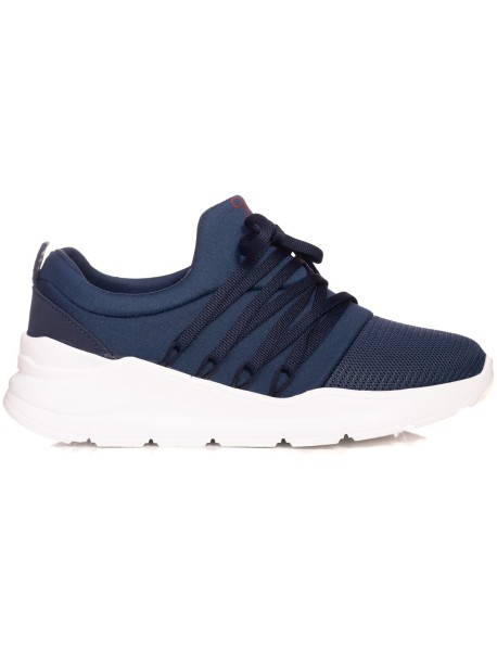 Мъжки спортни обувки без връзки - сини