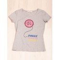 Сива дамска тениска Foggy