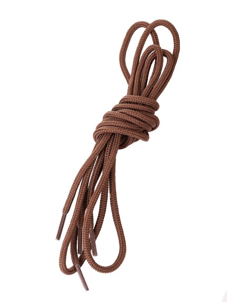 Обли връзки за обувки - кафяви