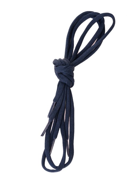 Обли връзки за обувки - сини