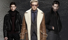 Кожа, щампи и каре - хит в есенно-зимните мъжки колекции